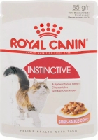 Royal Canin "Instinctive" для кошек старше 1 года, мелкие кусочки в соусе