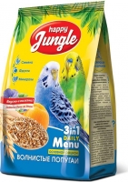 Happy Jungle для волнистых попугаев, основной рацион