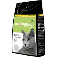 ProBalance "Sensitive" для кошек с чувствительным пищеварением, курица и рис