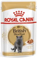 Royal Canin "British Shorthair Adult", для кошек породы Британская короткошерстная, в соусе