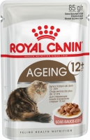 Royal Canin "Ageing 12+" для кошек старше 12 лет, мелкие кусочки в соусе