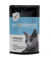 ProBalance "Sterilized" для стерилизованных кошек и кастрированных котов