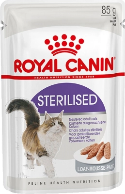 Royal Canin "Sterilised", паштет для взрослых стерилизованных кошек